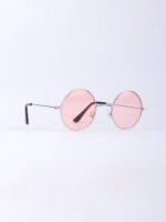 Wireframe Round Lennon Sunglasses - Image 2