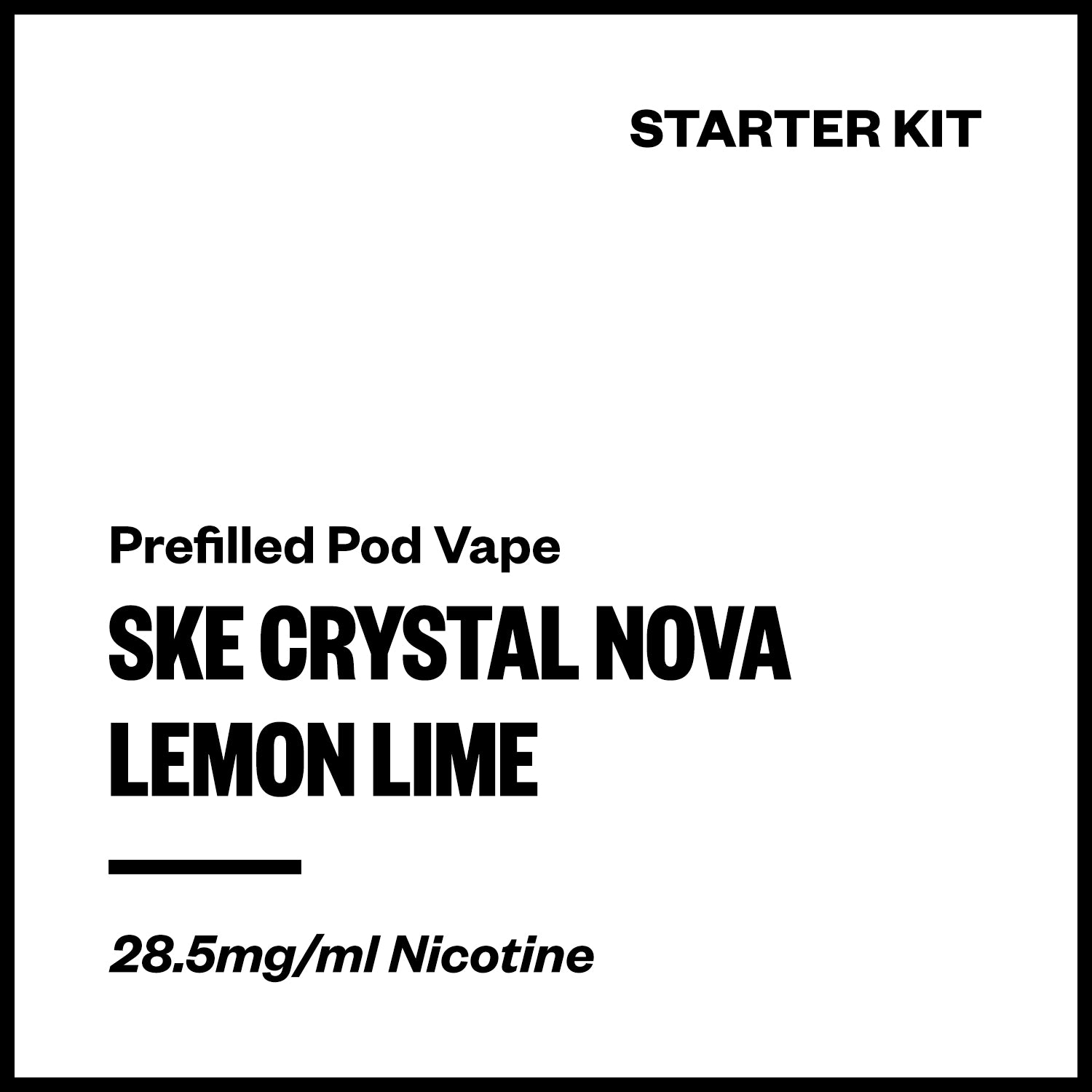 ske-crystal-nova-kit-lemon-lime.jpg SKE Crystal Nova - Lemon Lime (Starter Kit) - Image 1