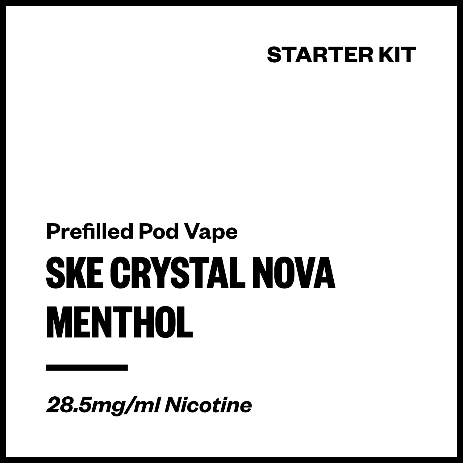 ske-crystal-nova-kit-menthol.jpg SKE Crystal Nova - Menthol (Starter Kit) - Image 1