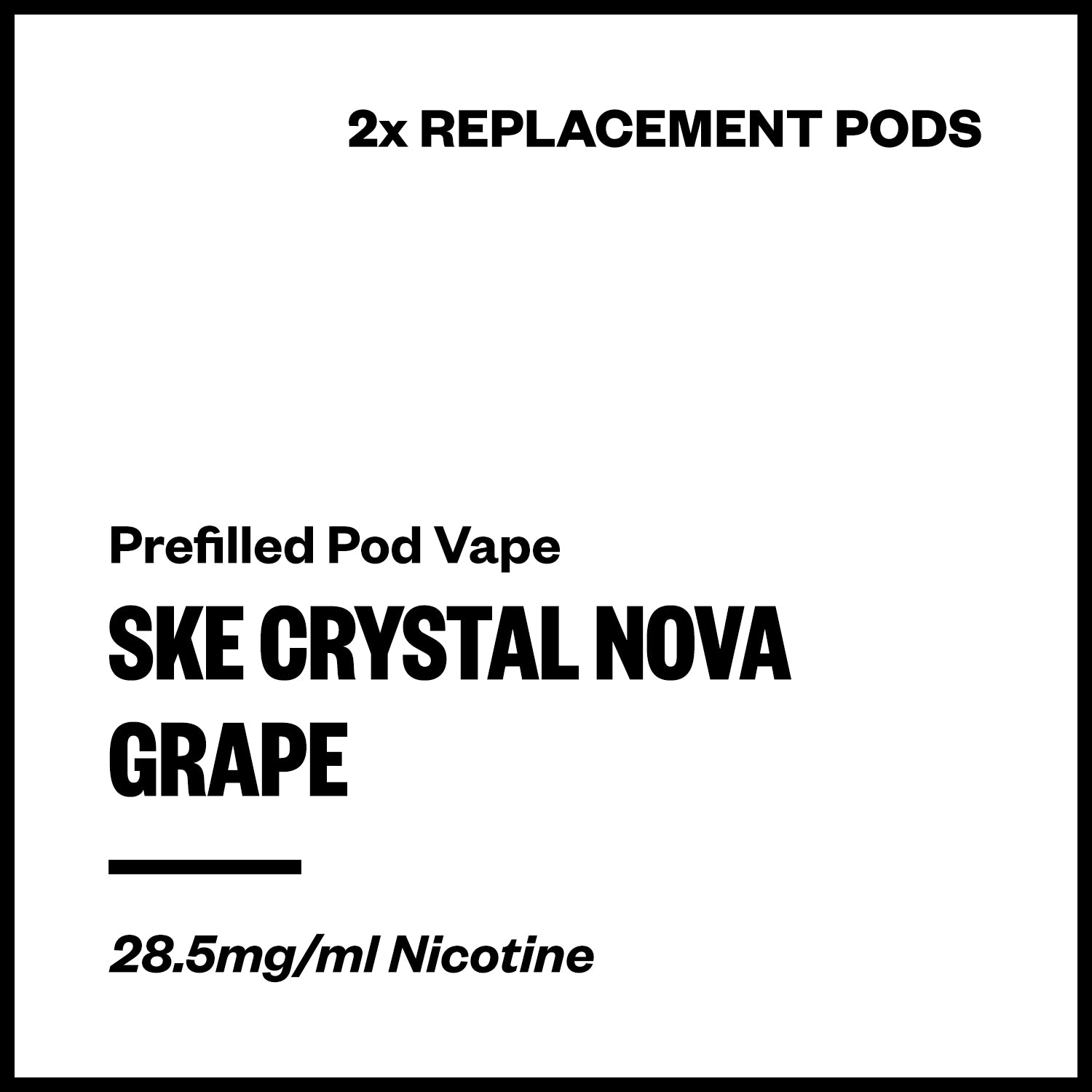 ske-crystal-nova-pods-grape.jpg SKE Crystal Nova - Grape (2x Replacement Pods) - Image 1